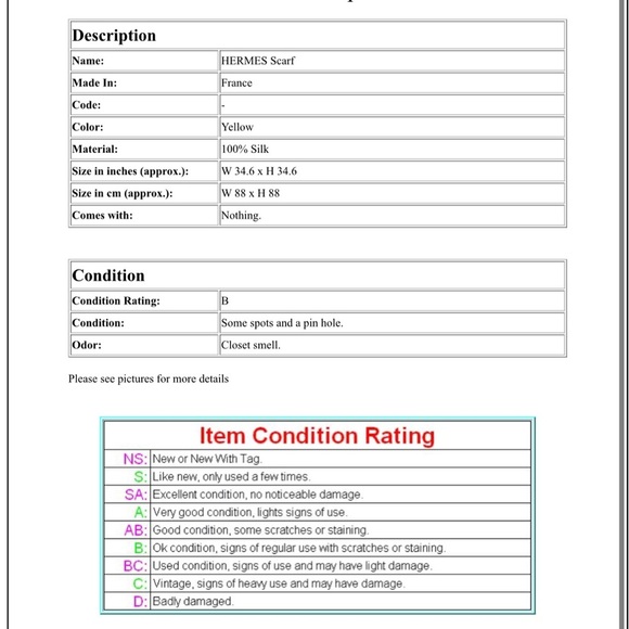 Hermes Yellow Rocking Horse Toy Scarf - Picture 11 of 11